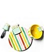 Happy Everything! Sparkle Cake Embellishment Plate, Bowl & Spreader Set - Image 1