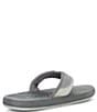 Color:Charcoal - Image 2 - Men's Brazos II Flip Flop Sandals