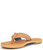 Color:Tan - Image 4 - Men's Grande Flip Flops