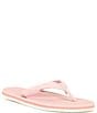 Color:Blush - Image 1 - Dunes Memory Foam Flip-Flops