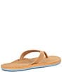 Color:Tan/Dusty Blue - Image 2 - Women's Fields Colorblock Flip Flops