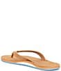 Color:Tan/Dusty Blue - Image 3 - Women's Fields Colorblock Flip Flops