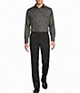 Hart Schaffner Marx 2 Pocket Solid Long Sleeve Dress Shirt - Image 3