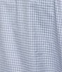 Color:Blue - Image 4 - Botanica Collection Long Sleeve Plaid Sport Shirt