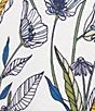 Color:Stone - Image 3 - Botanica Collection Short Sleeve Floral Print HartSoft Polo Shirt
