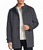 Hart Schaffner Marx Canfield Melange Knit Wool Blend Topcoat - Image 5