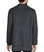 Hart Schaffner Marx Canfield Melange Knit Wool Blend Topcoat - Image 6