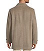 Hart Schaffner Marx Canfield Melange Knit Wool Blend Topcoat - Image 2