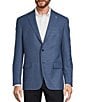 Color:Medium Blue - Image 1 - Chicago Classic Fit Fancy Pattern Sport Coat