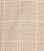 Color:Tan - Image 3 - Chicago Classic Fit Flat Front Window Plaid 2-Piece Suit