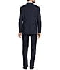 Hart Schaffner Marx Chicago Classic Fit Flat Front Plaid Pattern 2-Piece Suit, Color:Navy - Image 2