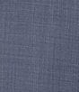 Color:Light Blue - Image 3 - Chicago Classic Fit Flat Front Sharkskin 2-Piece Suit