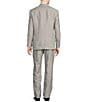 Color:Grey - Image 2 - Chicago Classic Fit Flat Front Solid 2-Piece Linen Suit
