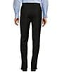 Color:Black - Image 2 - Chicago Classic Fit Flat Front Solid Pattern Dress Pants