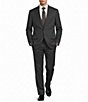 Hart Schaffner Marx Chicago Classic Fit Flat Front Solid Wool Blend 2-Piece Suit - Image 1