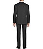 Hart Schaffner Marx Chicago Classic Fit Flat Front Solid Wool Blend 2-Piece Suit - Image 2
