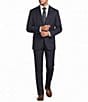 Hart Schaffner Marx Chicago Classic Fit Flat Front Striped 2-Piece Suit - Image 1