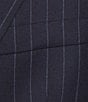 Hart Schaffner Marx Chicago Classic Fit Flat Front Striped 2-Piece Suit - Image 3