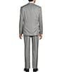 Hart Schaffner Marx Chicago Classic Fit Flat Front Striped Wool 2-Piece Suit - Image 2