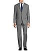 Color:Grey - Image 1 - Chicago Classic Fit Super Stretch Wool Blend 2-Piece Suit