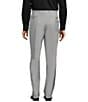 Color:Light Grey - Image 2 - Chicago Classic Fit Flat Front Twill Patterned Dress Pants