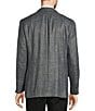 Hart Schaffner Marx Chicago Classic Fit Windowpane Sport Coat, Color:Grey/Teal - Image 2