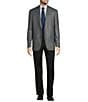 Hart Schaffner Marx Chicago Classic Fit Windowpane Sport Coat, Color:Grey/Teal - Image 3