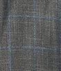 Hart Schaffner Marx Chicago Classic Fit Windowpane Sport Coat, Color:Grey/Teal - Image 4