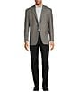 Color:Grey - Image 3 - Chicago Fit Fancy Pattern Sport Coat