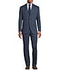 Color:Blue - Image 1 - Chicago Classic Fit Flat Front Performance Fancy 2-Piece Suit