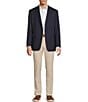 Hart Schaffner Marx Classic Fit Luxe Stretch Navy Blazer - Image 3