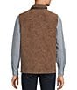 Hart Schaffner Marx Diamond Quilt Pattern Reversible Vest, Color:Camel - Image 2