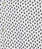 Color:White - Image 4 - HartSoft Luxury Short Sleeve Spread Collar Paisley Coatfront Shirt