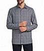 Hart Schaffner Marx Long Sleeve Checkered Heather Woven Shirt - Image 1
