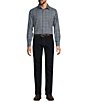 Hart Schaffner Marx Long Sleeve Checkered Heather Woven Shirt - Image 3
