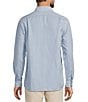 Hart Schaffner Marx Long Sleeve Petal Linen Button Front Shirt - Image 2
