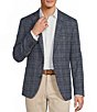 Hart Schaffner Marx Long Sleeve Plaid HartFlex Blazer - Image 1