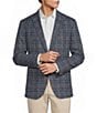 Hart Schaffner Marx Long Sleeve Plaid HartFlex Blazer - Image 3