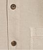 Hart Schaffner Marx Long Sleeve Solid Shirt Jacket - Image 4