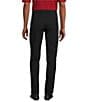 Color:Black - Image 2 - Luxury Performance Flat Front 4-Way Stretch Pants