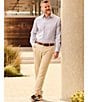 Hart Schaffner Marx Luxury Performance Multi Check Woven Sport Shirt - Image 5