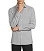 Hart Schaffner Marx Luxury Performance Long Sleeve Small Check Woven Shirt - Image 1