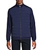 Hart Schaffner Marx Luxury Performance Quilted Full Zip, Color:Midnight - Image 1