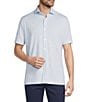 Hart Schaffner Marx Luxury Performance Short Sleeve Diamond Print Shirt - Image 1