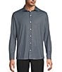 Hart Schaffner Marx Luxury Performance Short Sleeve Petal Geo Button Front Shirt - Image 1