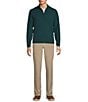 Hart Schaffner Marx Luxury Performance Textured Quarter Zip Pullover - Image 3