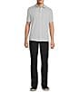 Hart Schaffner Marx Luxury Performance The Driver Short Sleeve Solid Button Front Shirt - Image 3
