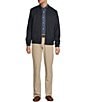 Hart Schaffner Marx Malvern Reversible Bomber, Color:Navy - Image 5