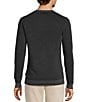 Hart Schaffner Marx Merino Wool Crew Neck Sweater, Color:Black - Image 2