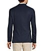 Hart Schaffner Marx Modern Fit Solid Wool Blend Blazer, Color:Navy - Image 2